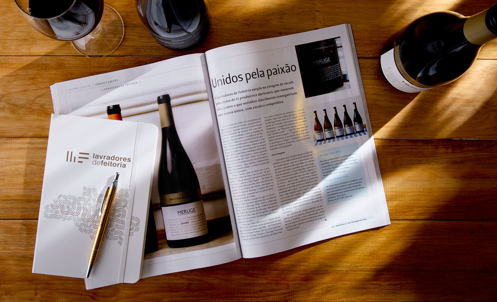 Nova imagem de Lavradores de Feitoria em destaque na revista Marketeer