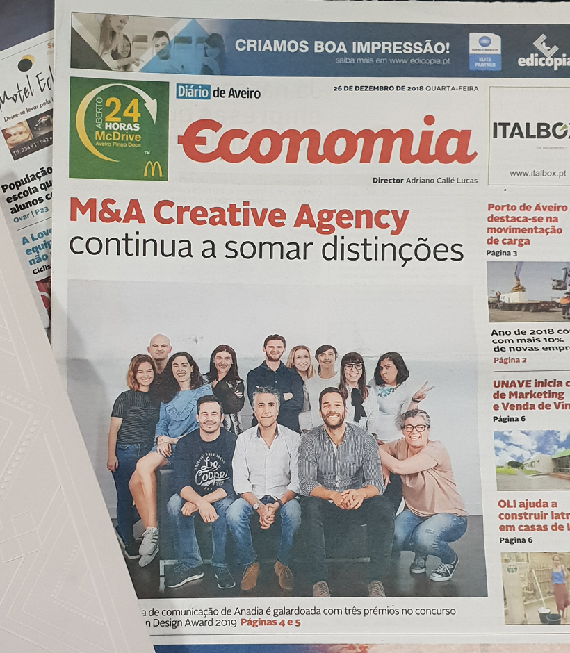 Entrevista para o Suplemento Economia do Diário de Aveiro